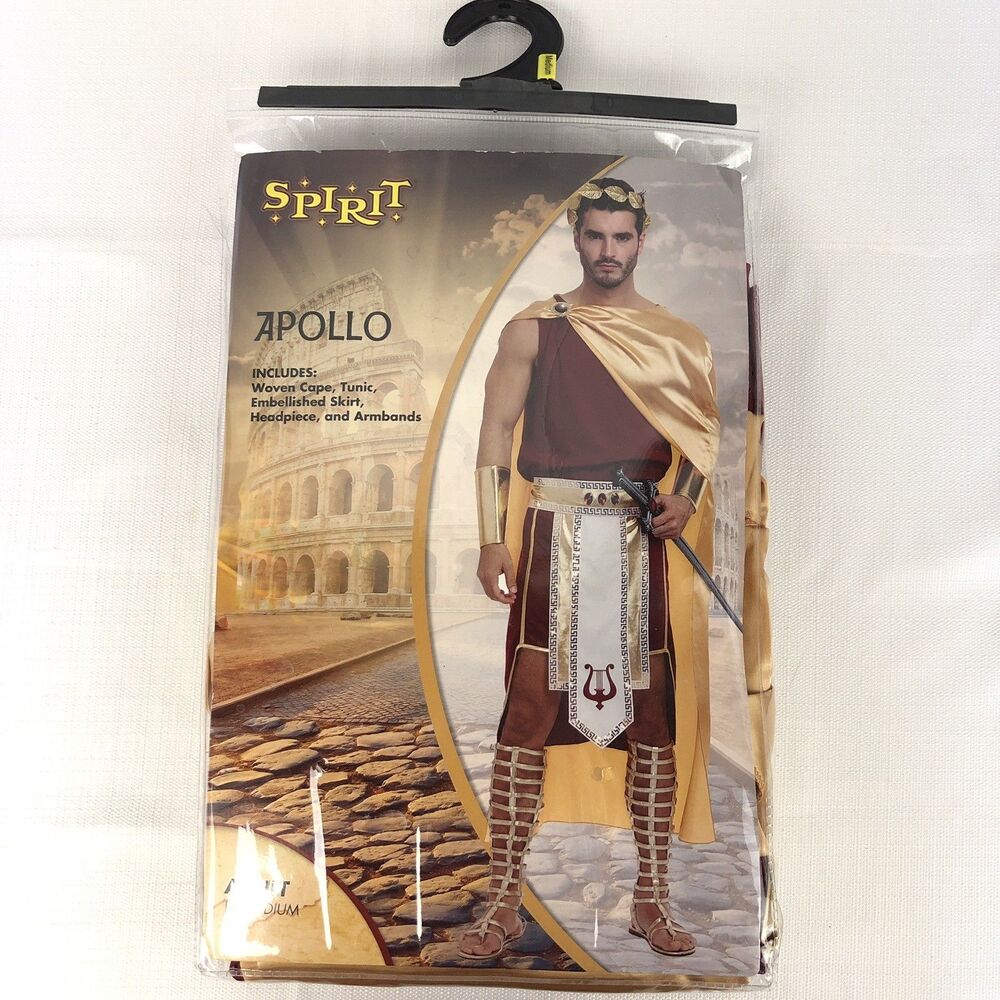 Costume Mens Apollo Spirit Halloween Adult Size Medium New
